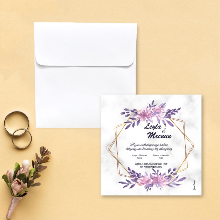 Beren Kare Davetiye 1822 - Detay Görseli 1